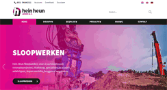 Desktop Screenshot of heinheun.nl